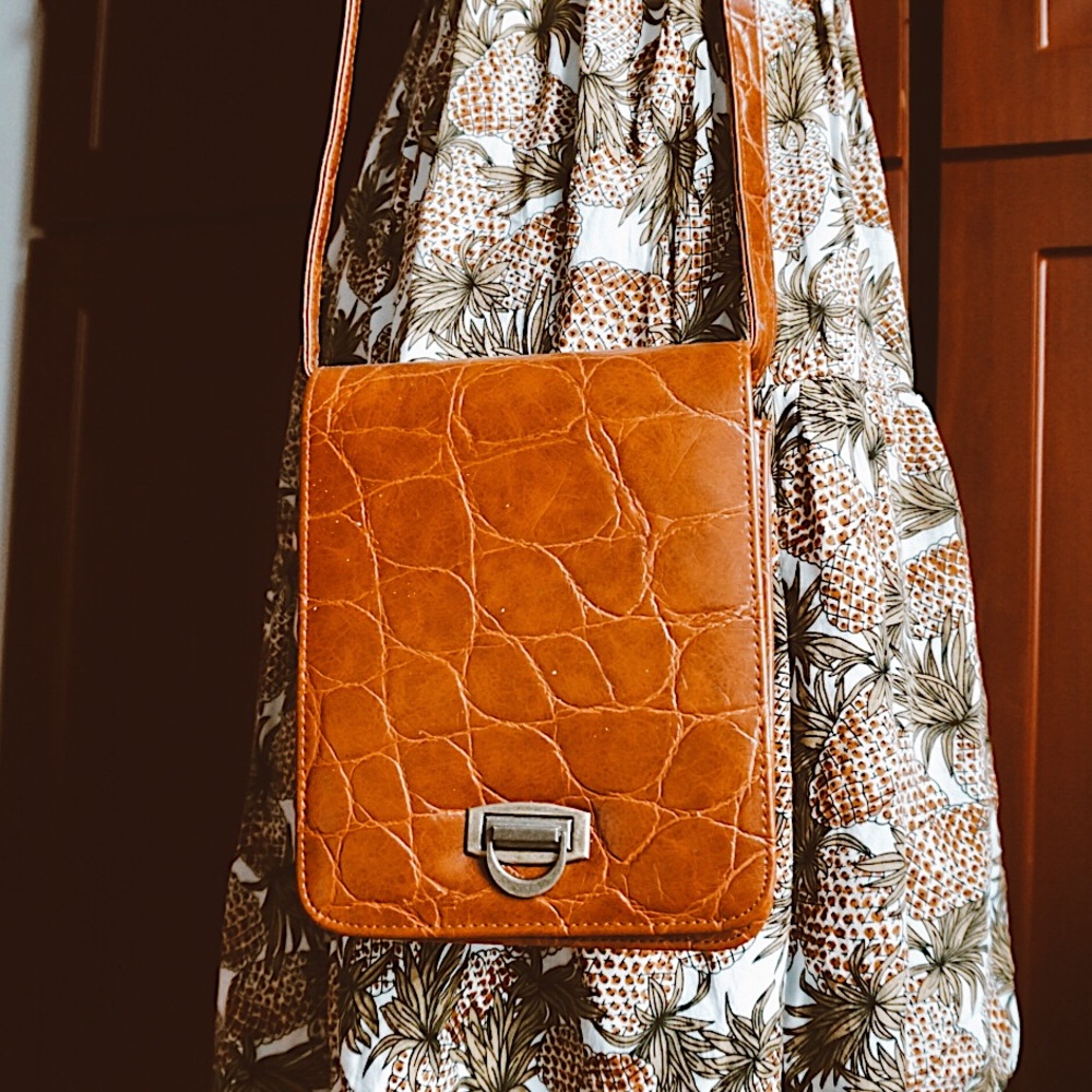 Long Rectangular Crossbody Bag - image 1